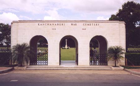 Kanchanaburi Cemetery entrance