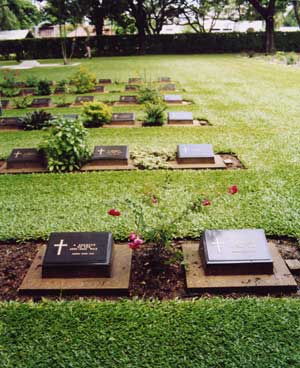 Kanchanaburi graves
