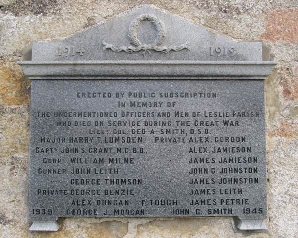 Leslie War Memorial