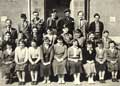 Senior class photograph 1958 with names